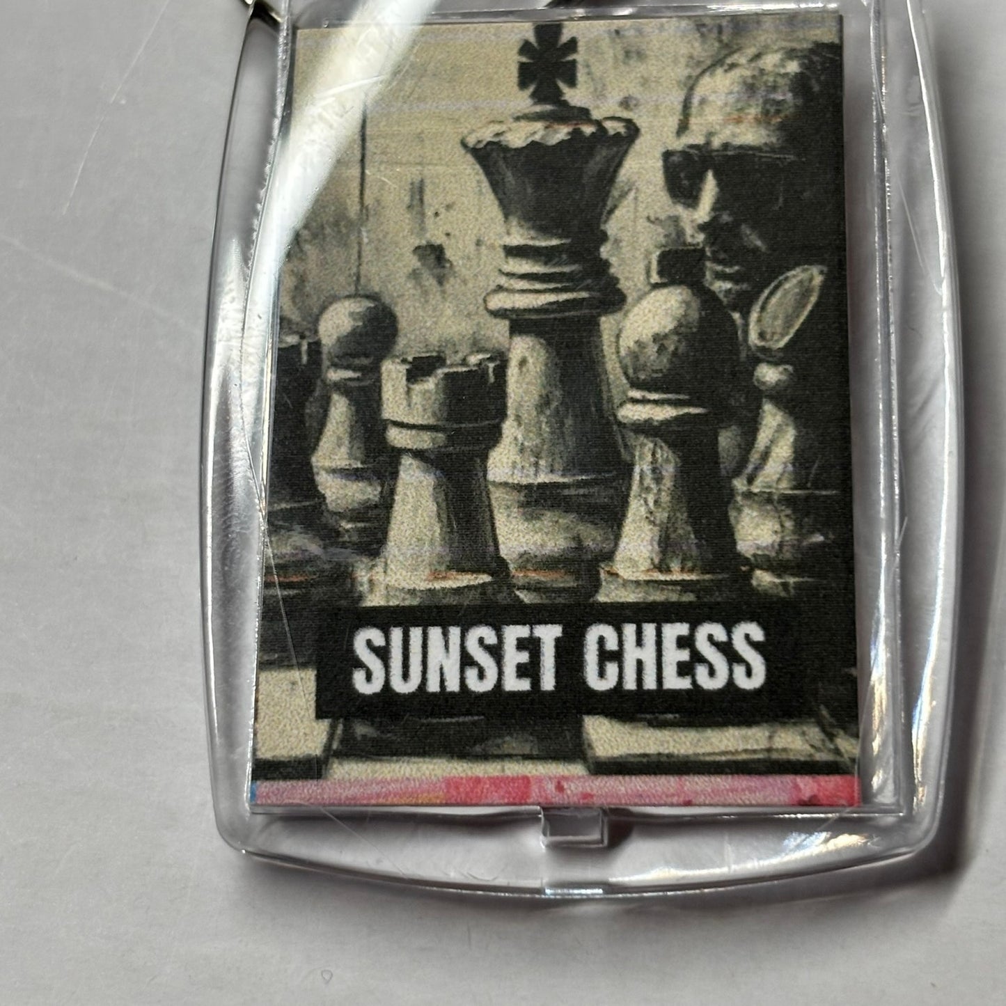 Simplistic - Chess  Photo Keychain
