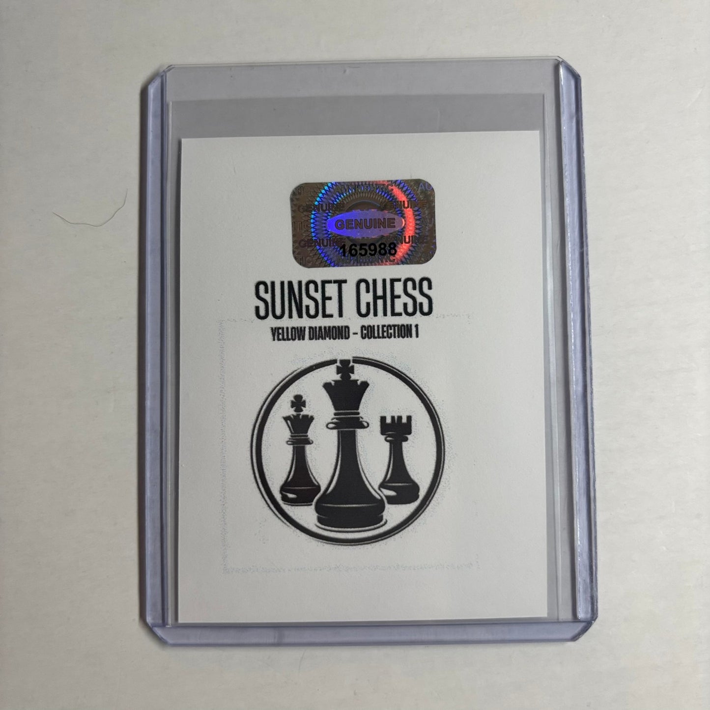 Yellow Diamond Collection 1 - Trading Card