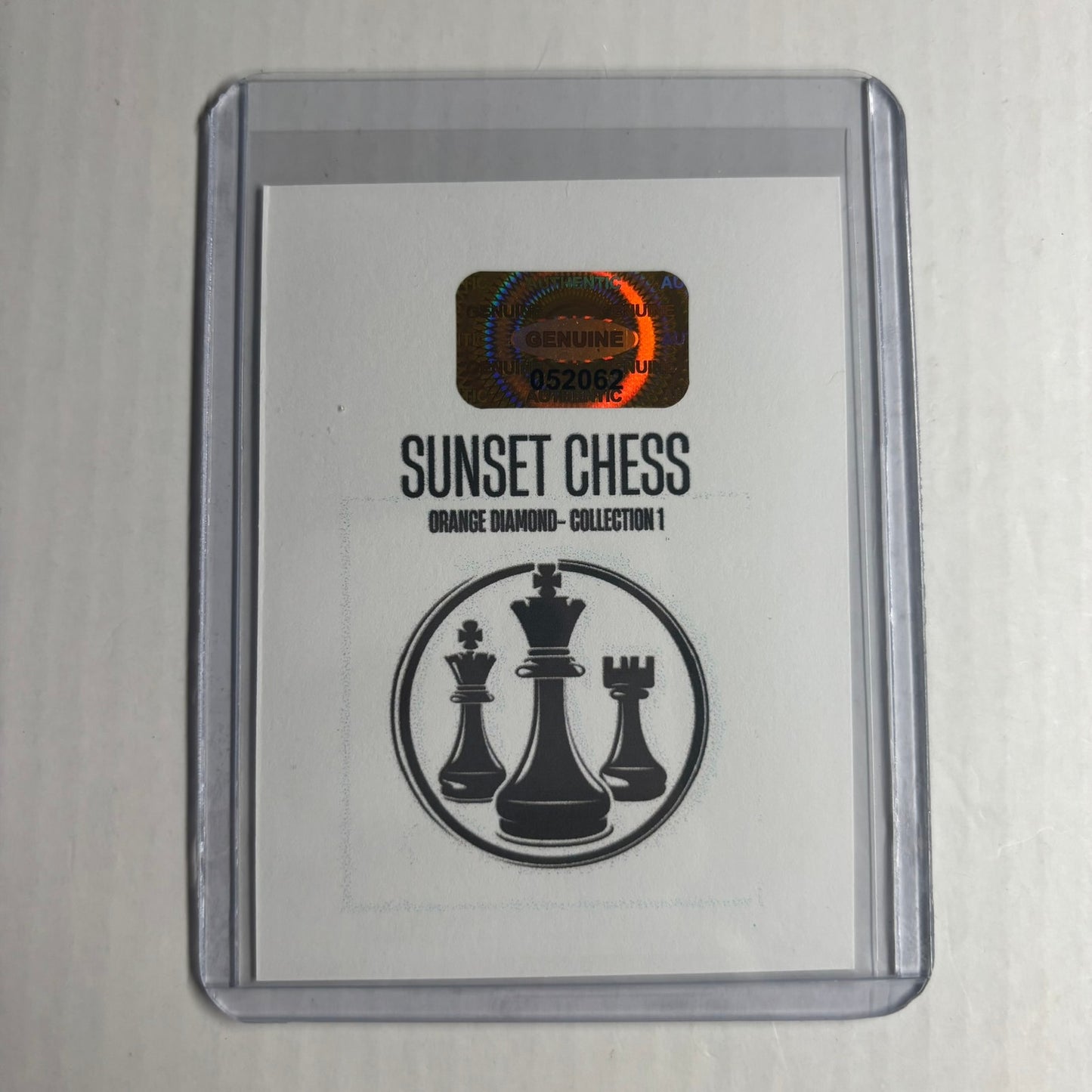 Orange Diamond Collection 1 - Trading Card
