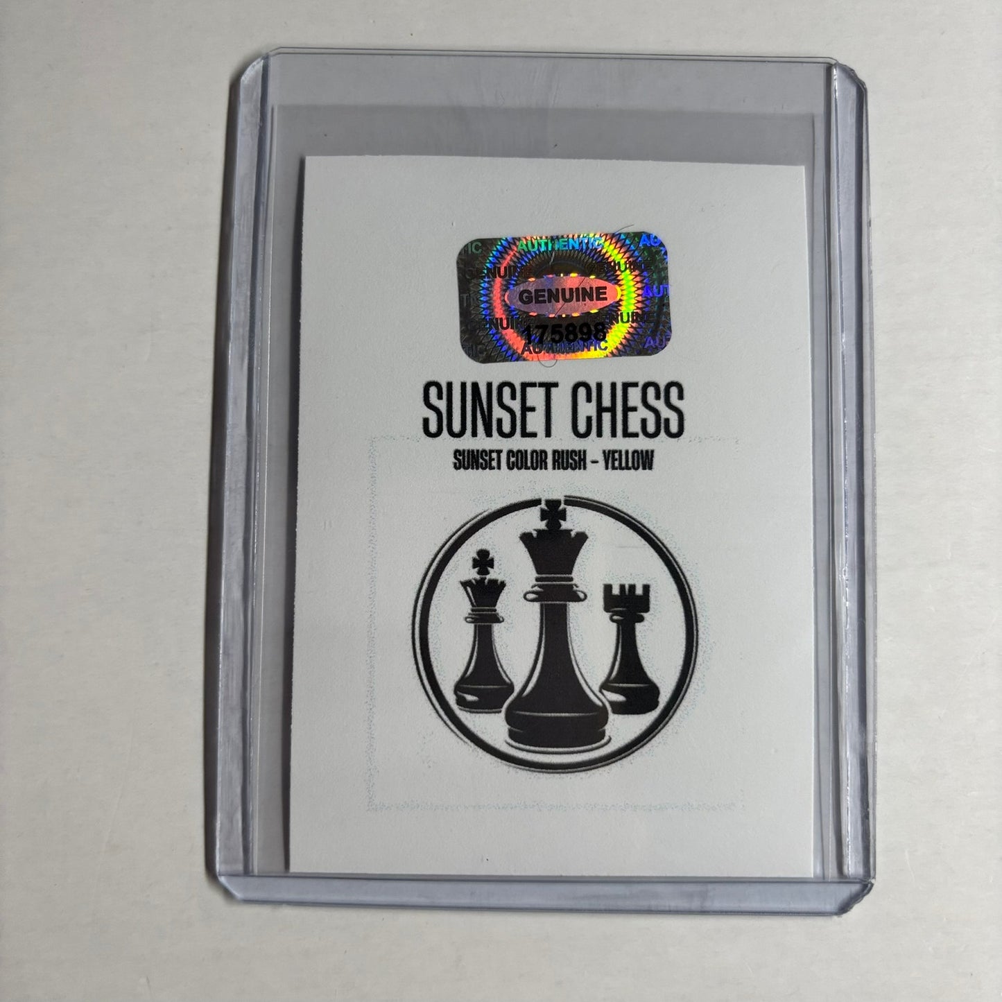 Yellow Collection - Trading Card