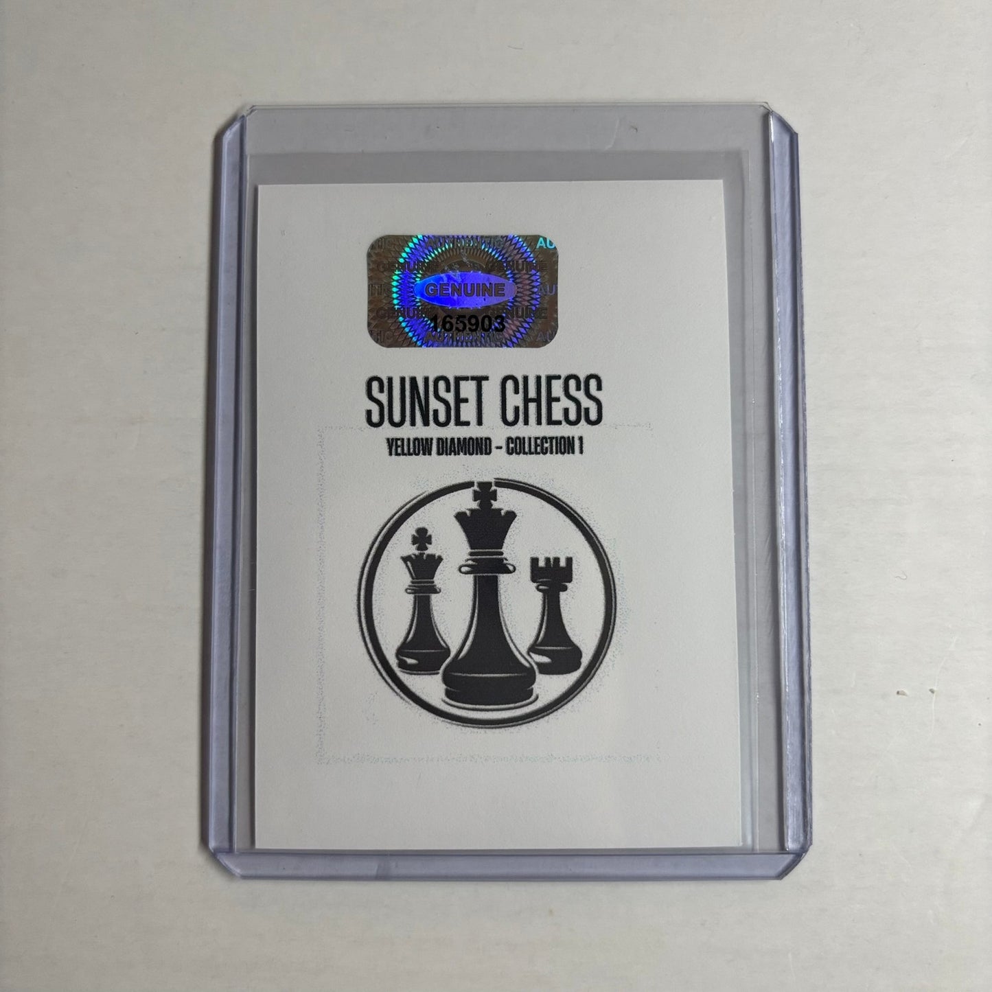 Yellow Diamond Collection 1 - Trading Card