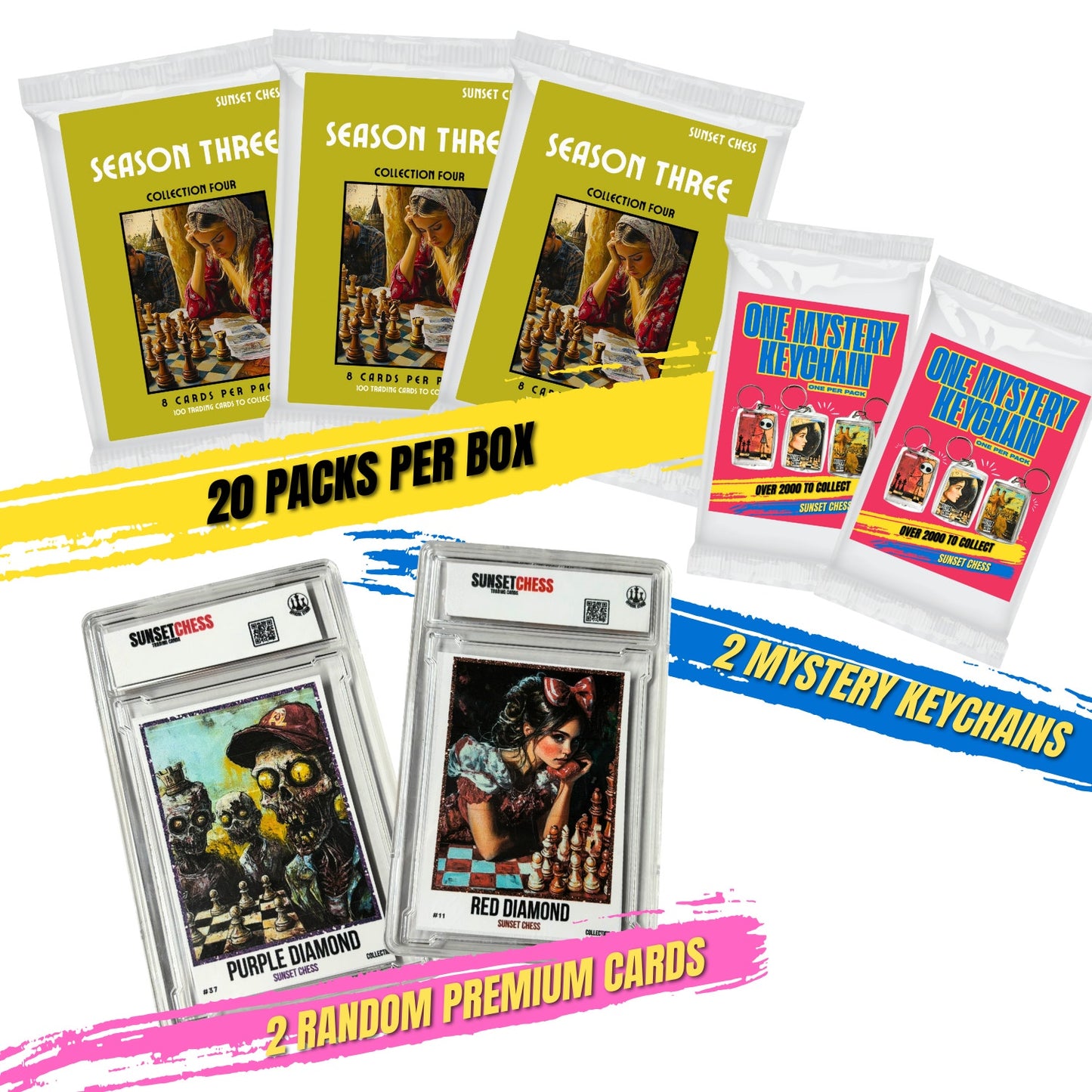 Season Three Box 4 - Jumbo Box Pack - Chess Trading Cards
