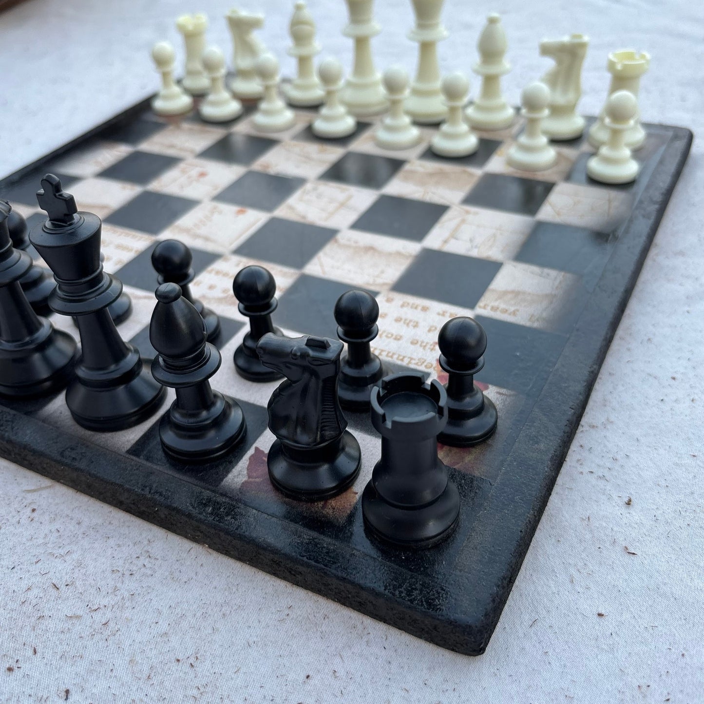 Mystic Writings - Scrapbook Chess Set