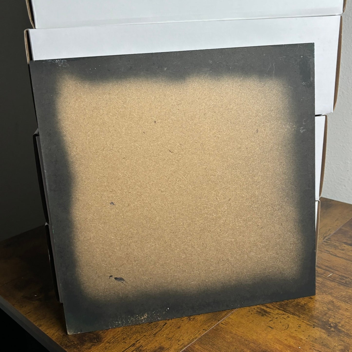 Golden Green & Black - Painted Chess Board