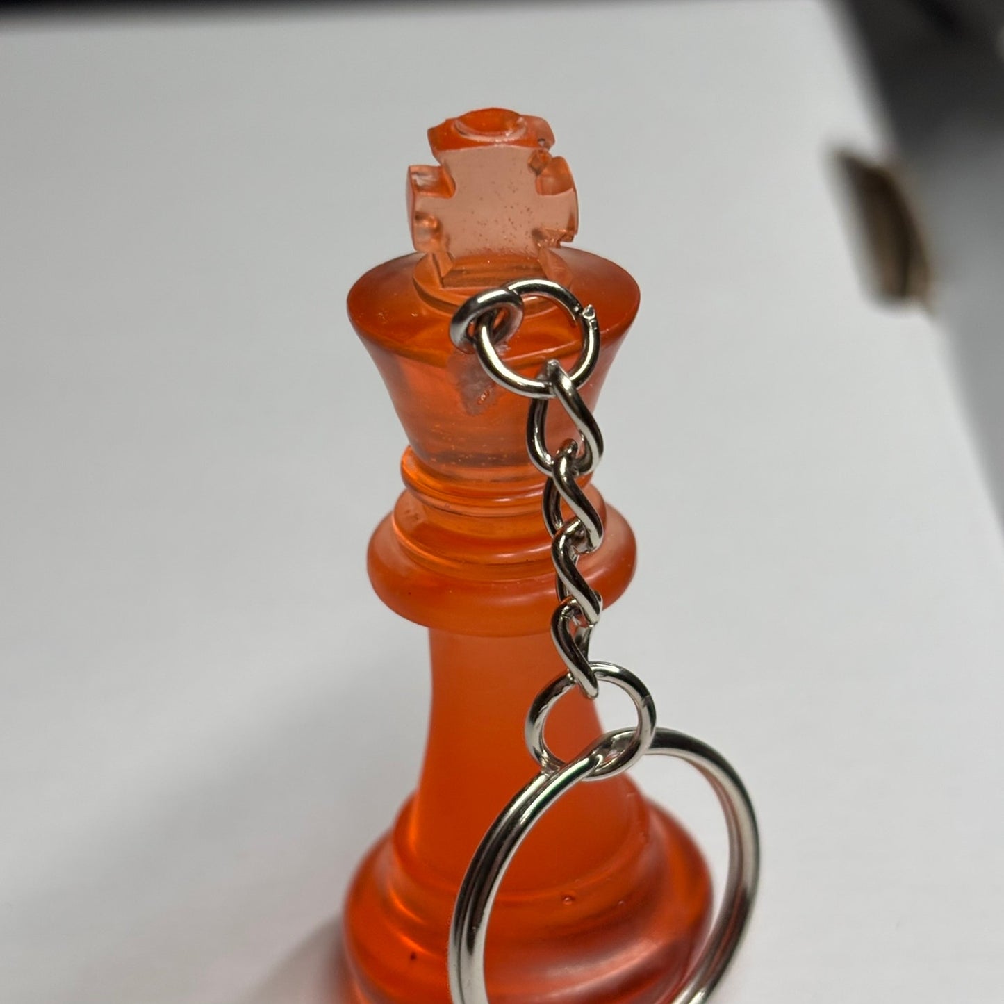 Code Red King - Handmade Resin Keychain