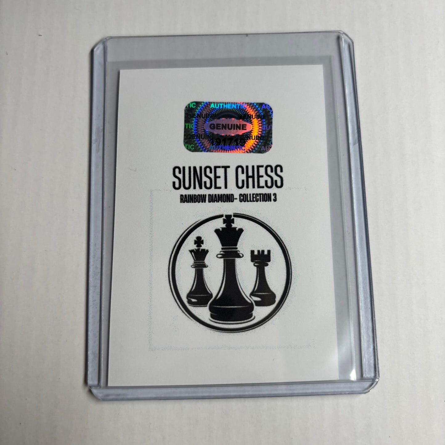 Rainbow Diamond Collection 3 Card #12 - Scrapbook Trading Card