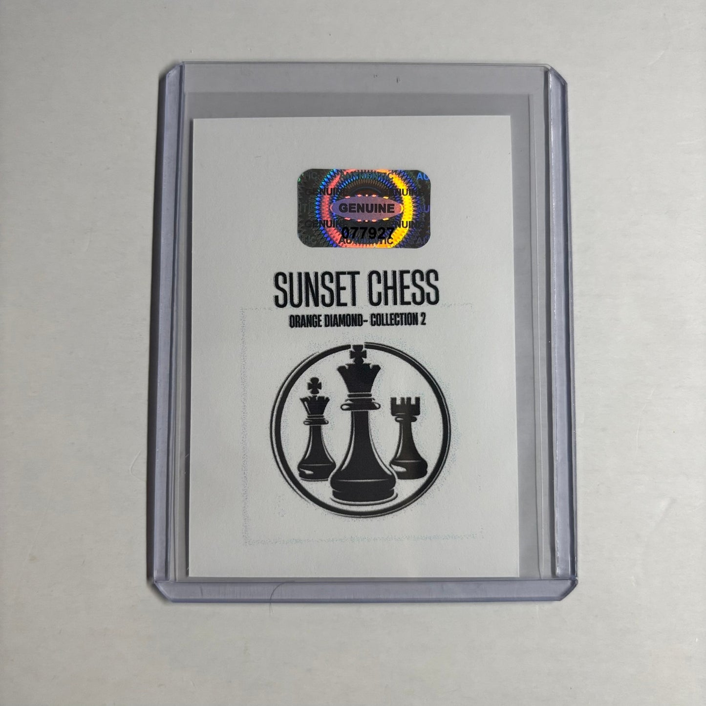 Orange Diamond Collection 2 - Trading Card