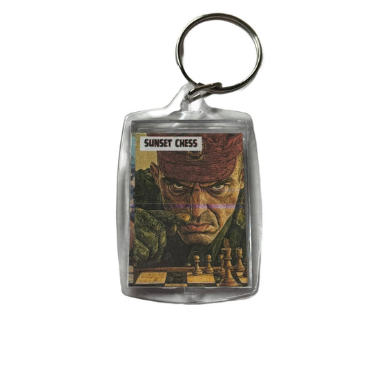 Marines - Chess  Photo Keychain