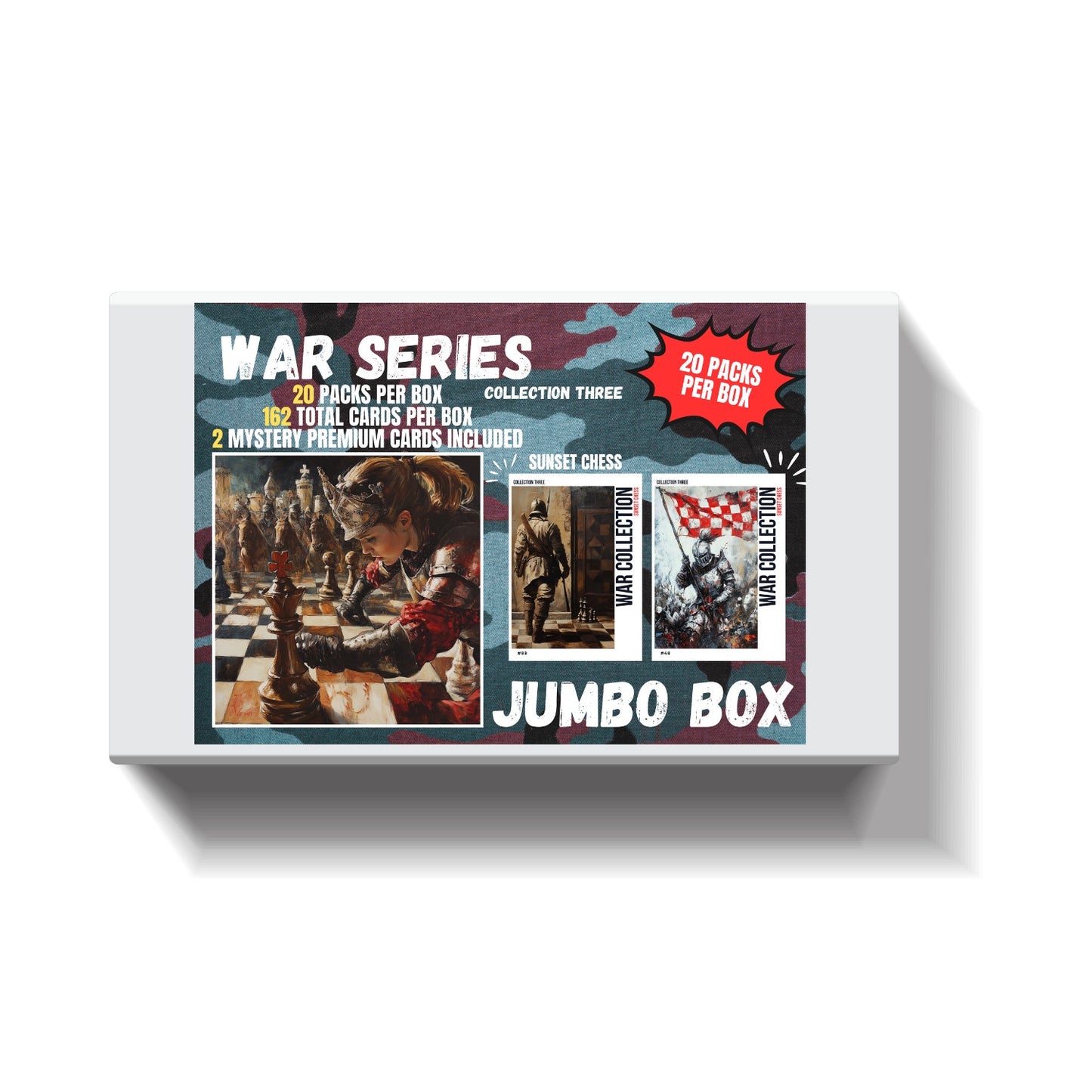War Collection 3 - Jumbo Box Pack - Chess Trading Cards