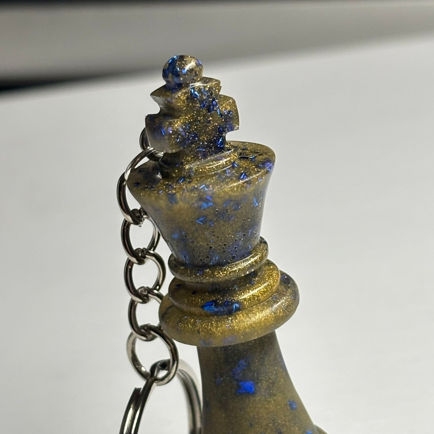 Army Green - Handmade Resin Keychain