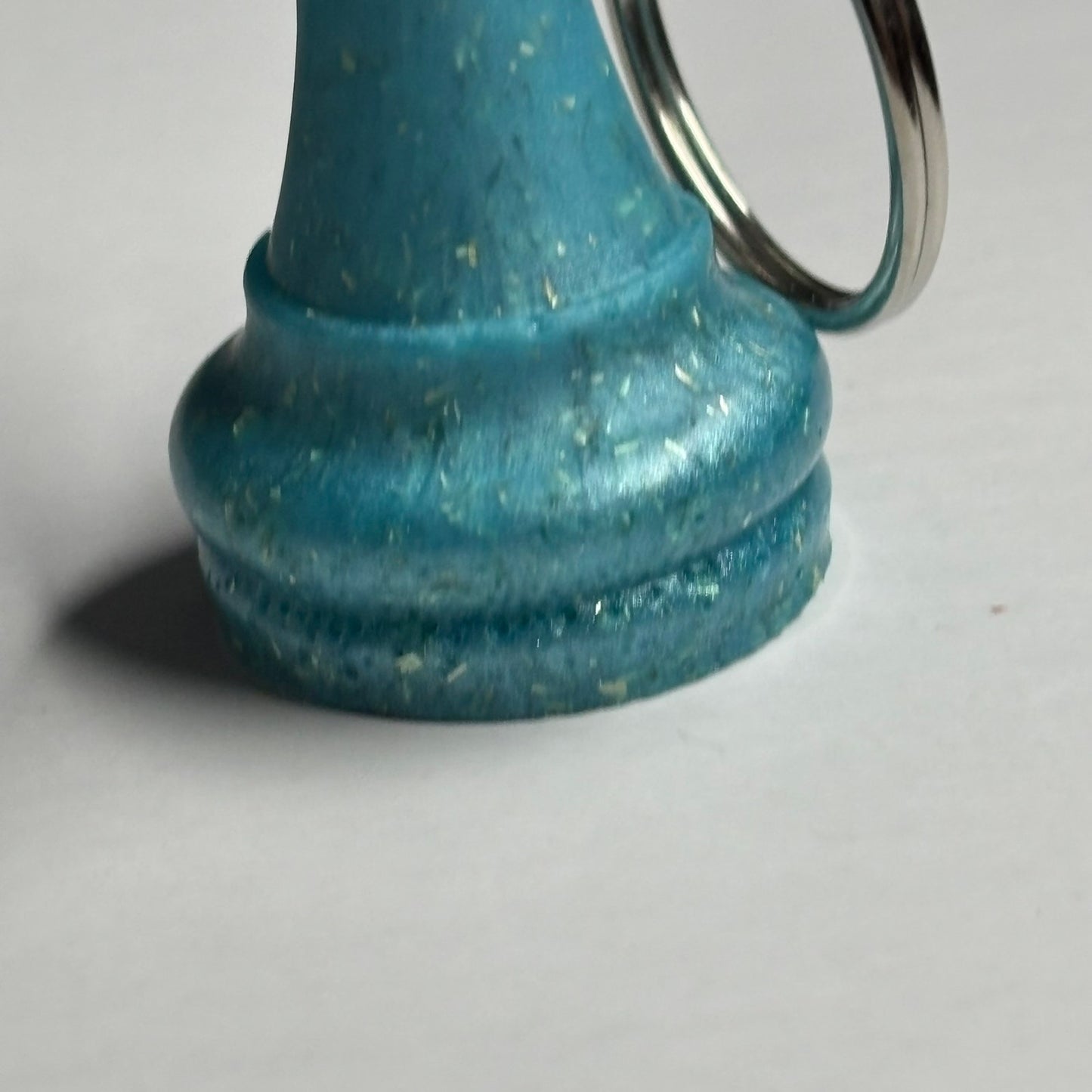 Iced Blue Queen - Handmade Resin Keychain