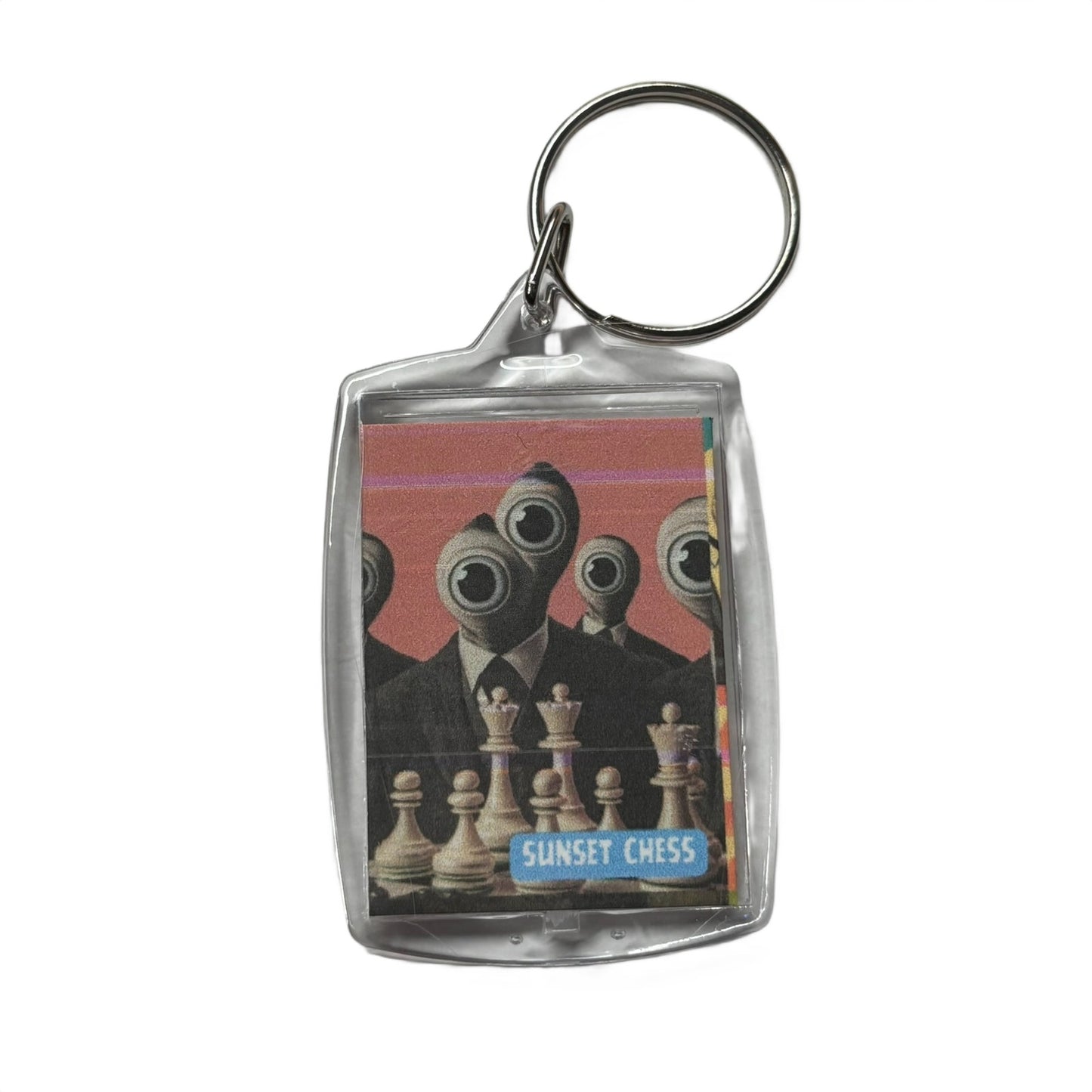 One Eyes - Chess  Photo Keychain