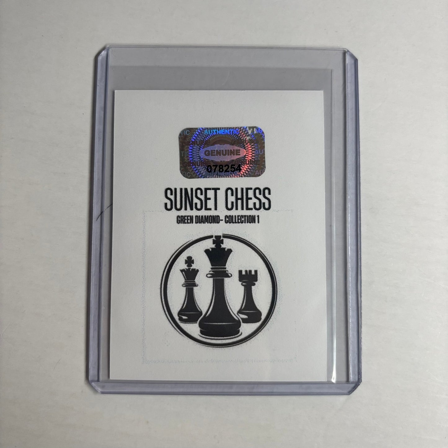Green Diamond Collection 1 - Trading Card