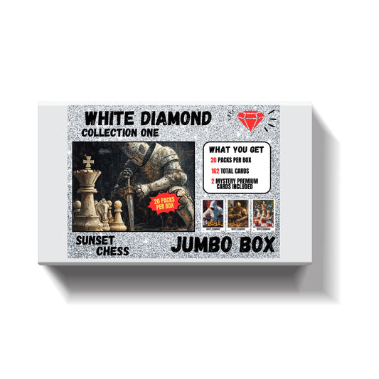 White Diamond Part 1 - Jumbo Box Pack - Chess Trading Cards