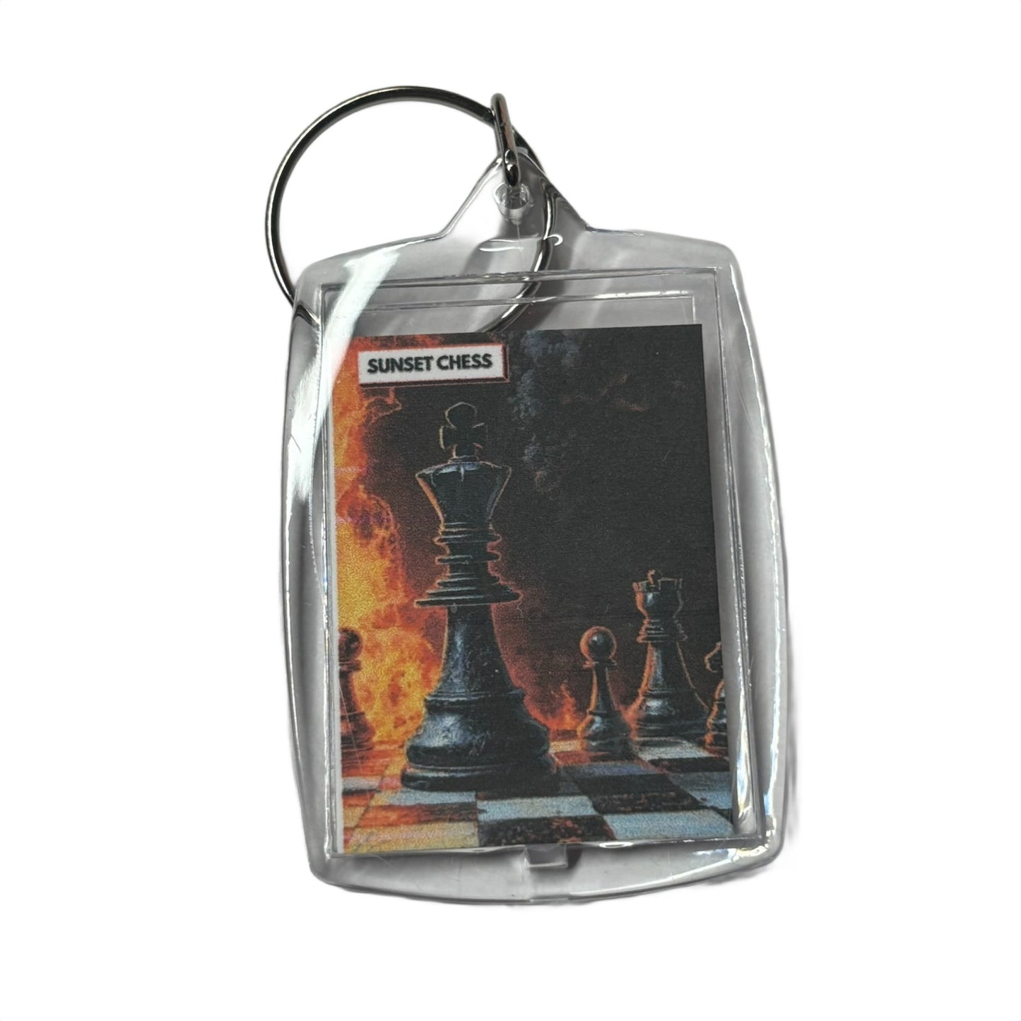 Game Of Chaos - Chess  Photo Keychain