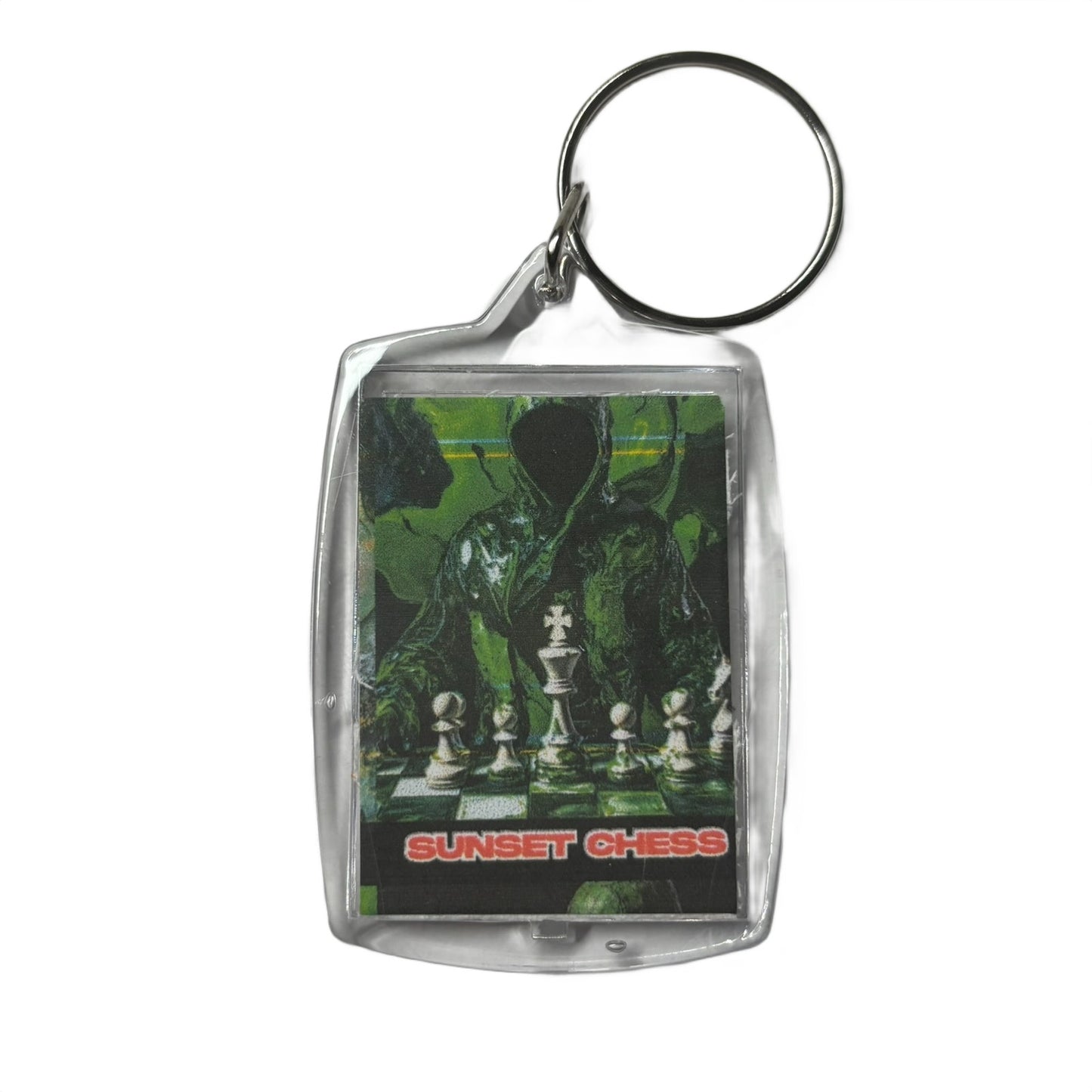 Green Goo - Chess  Photo Keychain