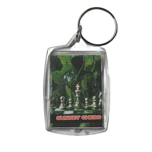 Green Goo - Chess  Photo Keychain