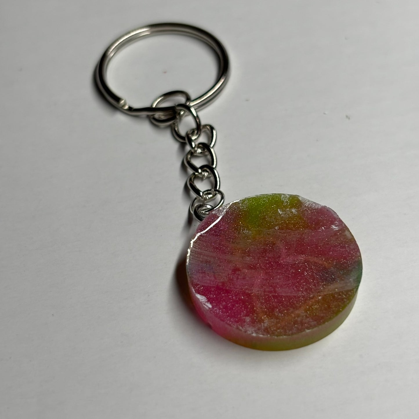 Sour Patch Colors - Handmade Resin Keychain