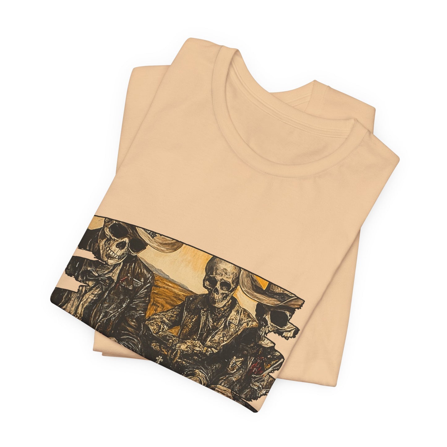 Dead Cowboys - Sand Dune Colored Chess T Shirt