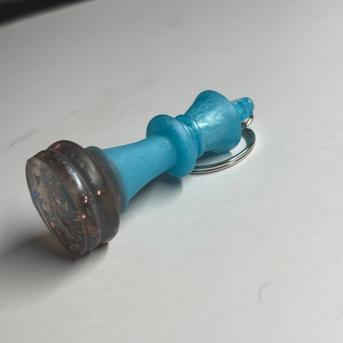 Blue Mixed King - Handmade Resin Keychain