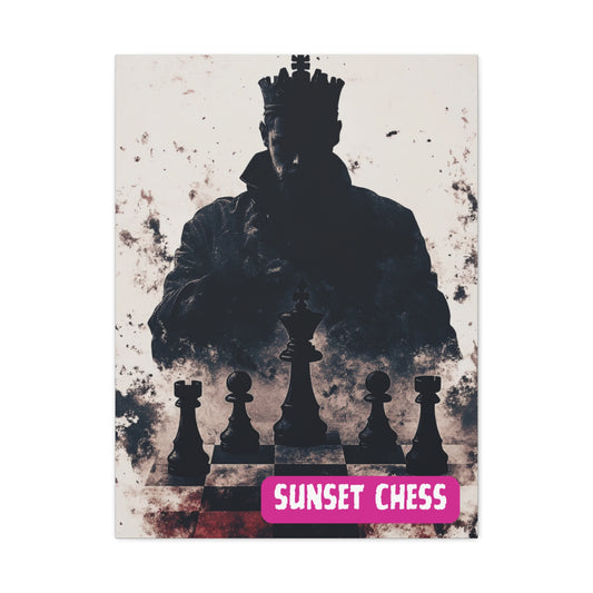 The King's View - Canvas Chess Print 24"x32"