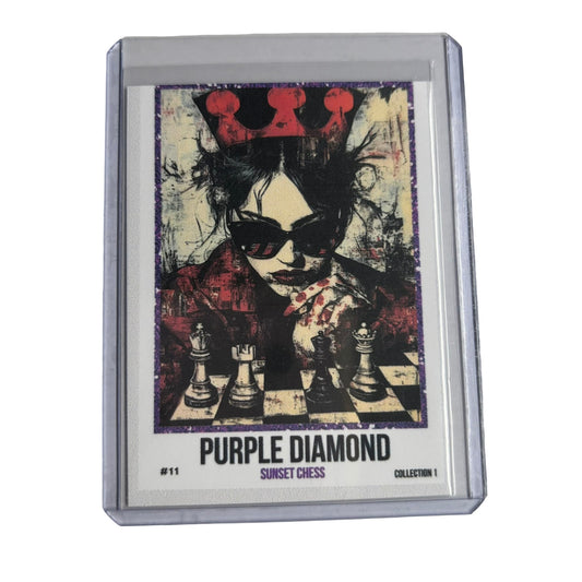 Purple Diamond Collection 1 - Trading Card
