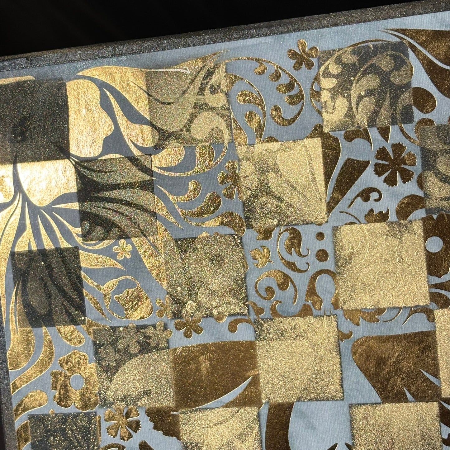 Premium Vintage Gold - Scrapbook Chess Board