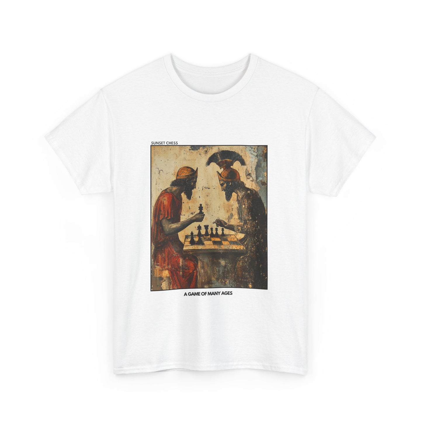 A Game Of Ages - White Chess T Shirt