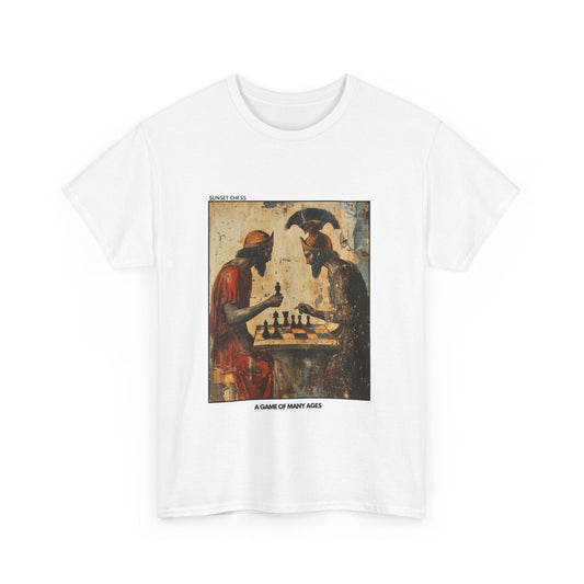 A Game Of Ages - White Chess T Shirt
