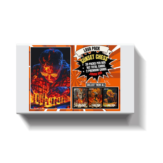 Lava Collection - Jumbo Box Pack - Chess Trading Cards