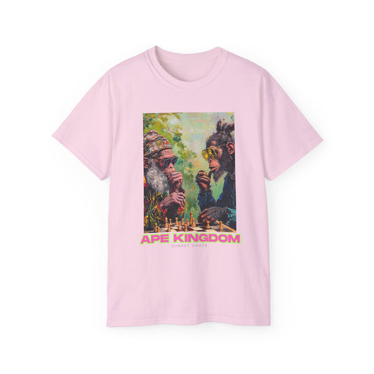 The Ape Squad - Pink Chess T Shirt
