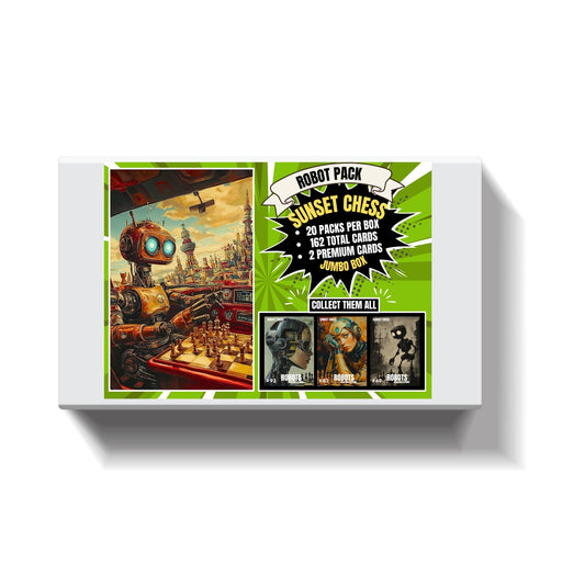Robot Collection - Jumbo Box Pack - Chess Trading Cards