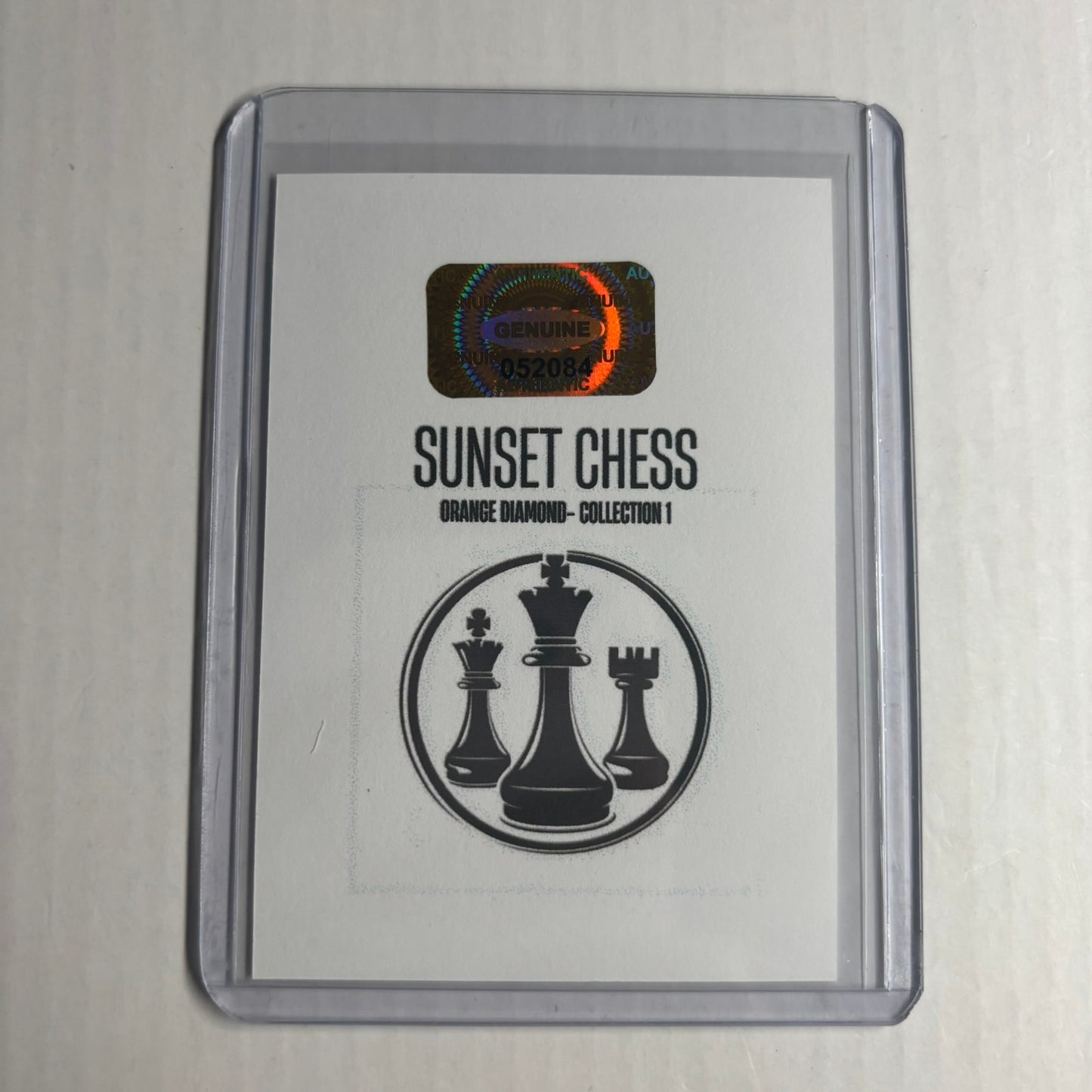 Orange Diamond Collection 1 - Trading Card