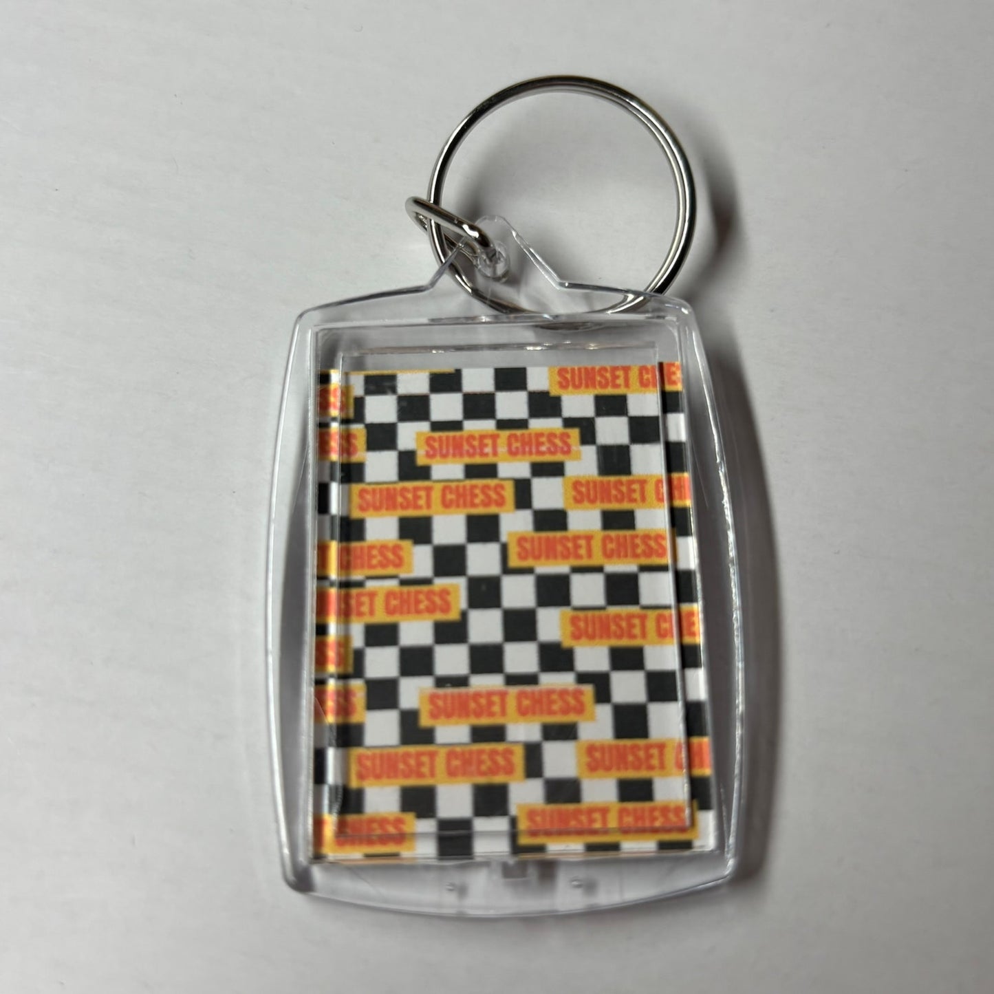 Wolves - Chess  Photo Keychain