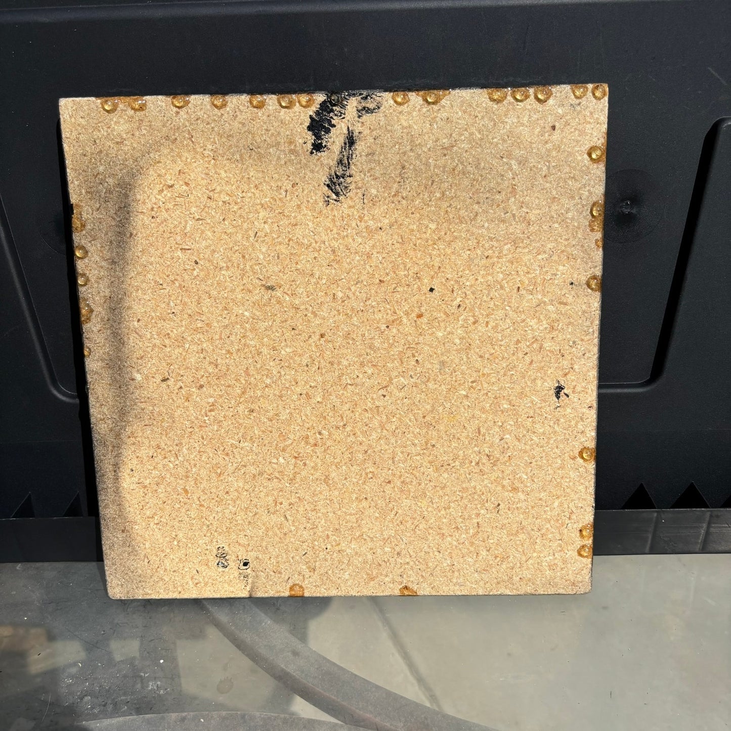 Blue Crystal - Resin Coated Chess Board