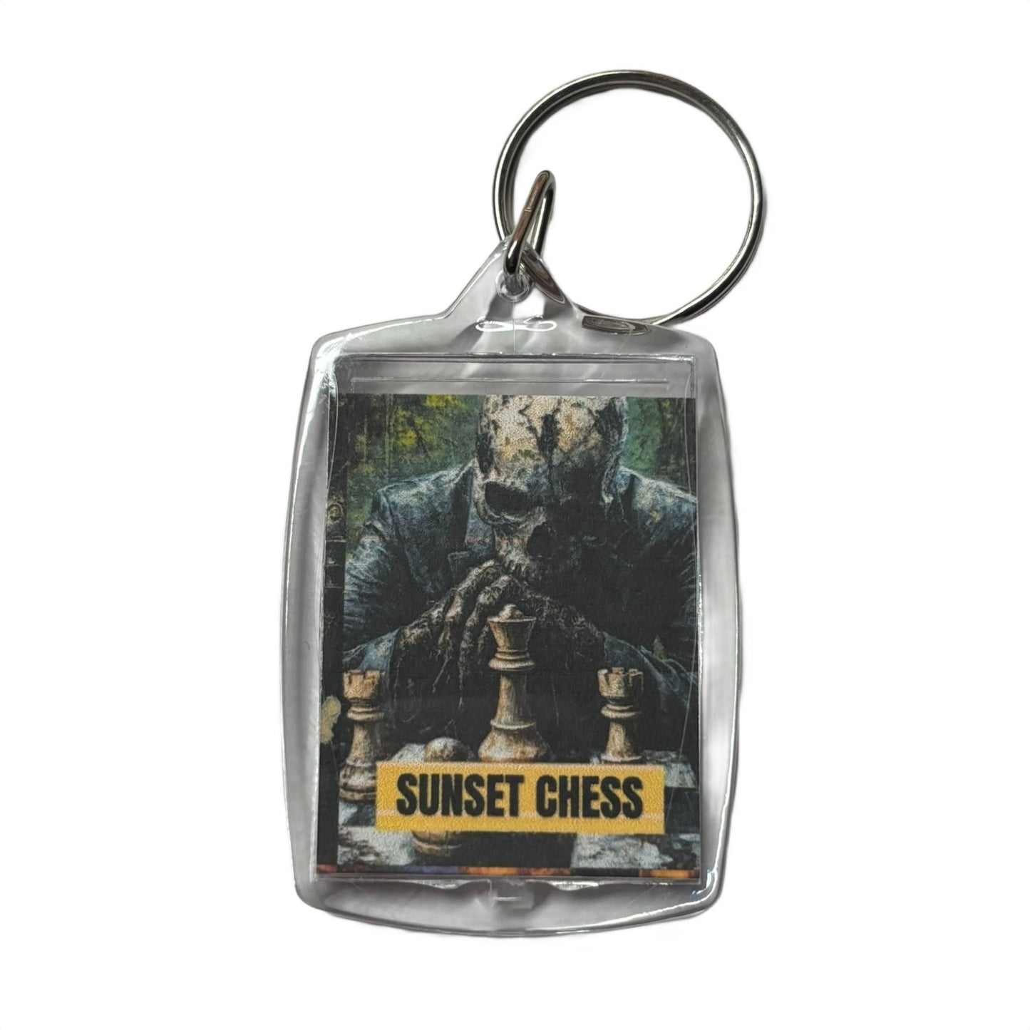 The Undead - Chess  Photo Keychain
