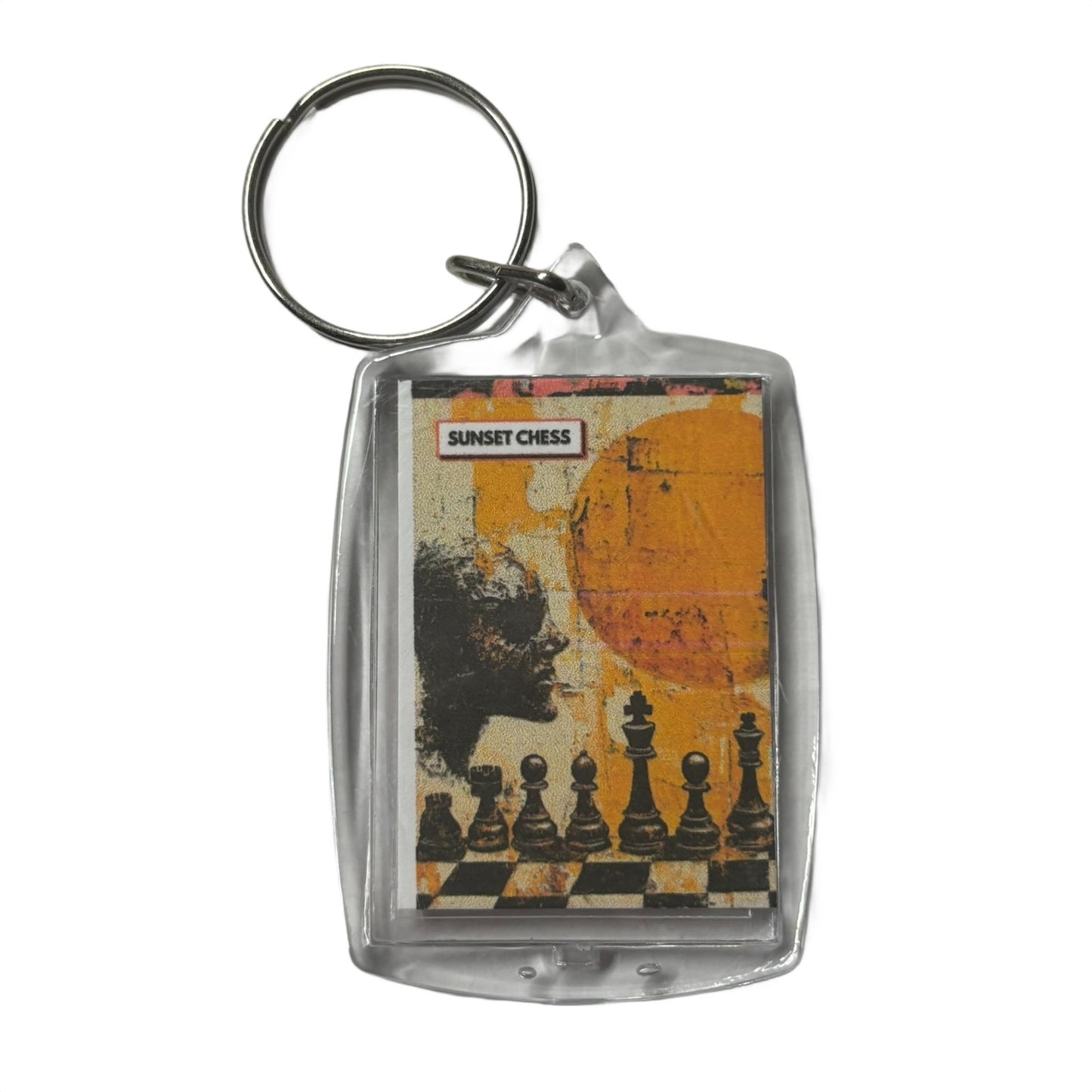 Sun Play - Chess  Photo Keychain