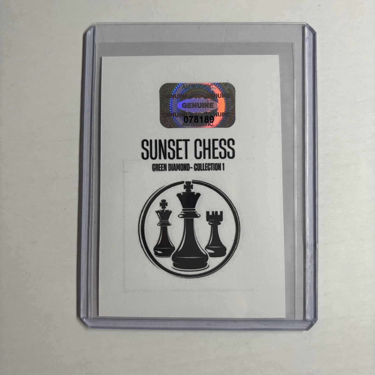 Green Diamond Collection 1 - Trading Card