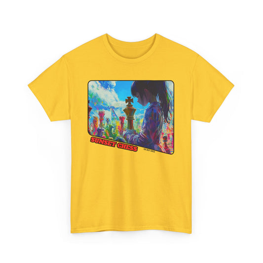 Peaceful Vibes - Yellow Chess T Shirt