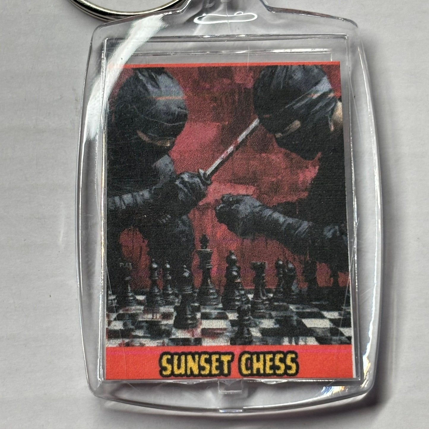 Ninja Fight - Chess  Photo Keychain
