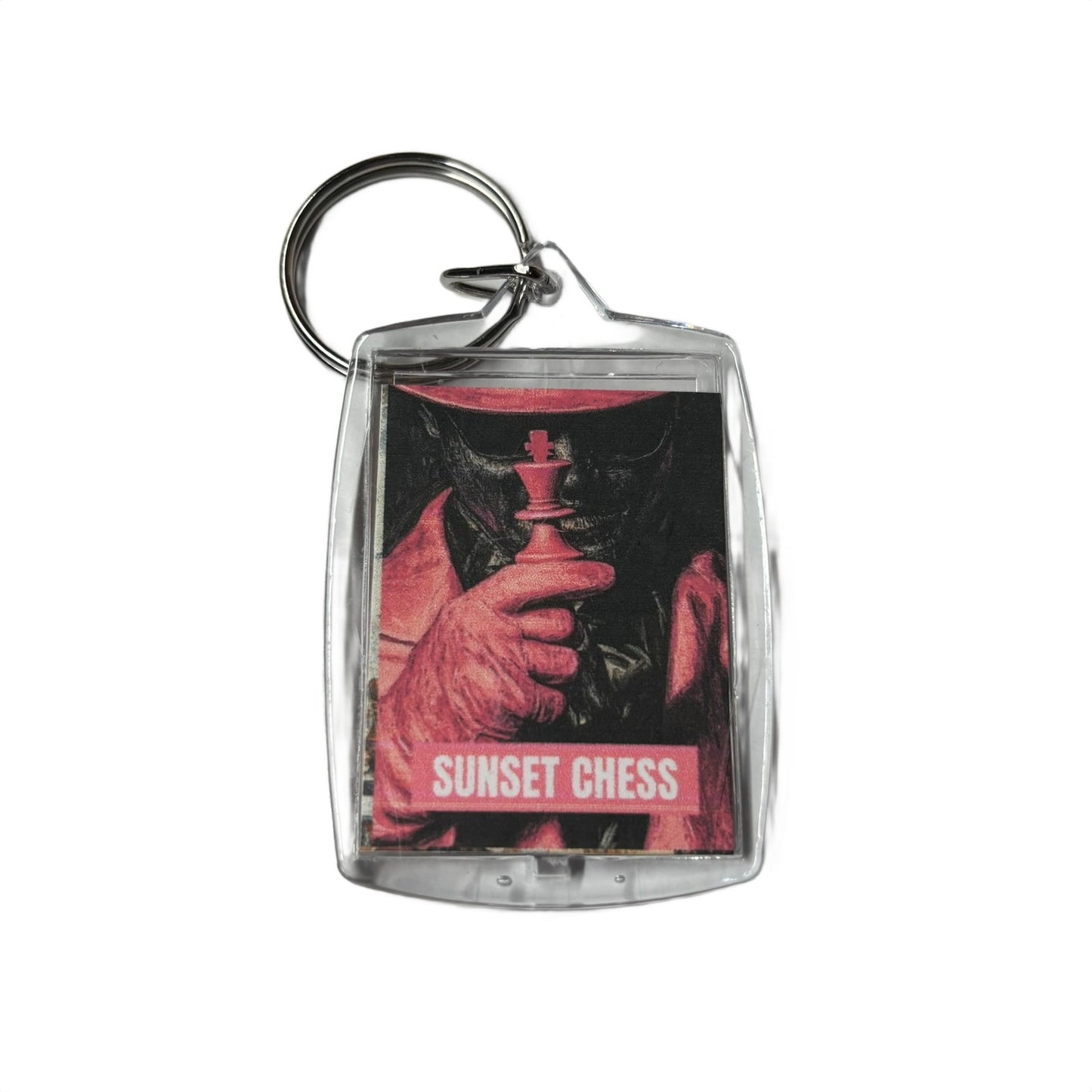 Mr. Pink - Chess  Photo Keychain