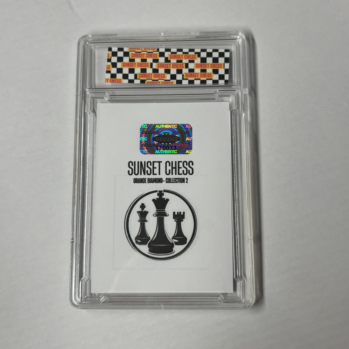 Orange Diamond Collection 2 - Premium Trading Card