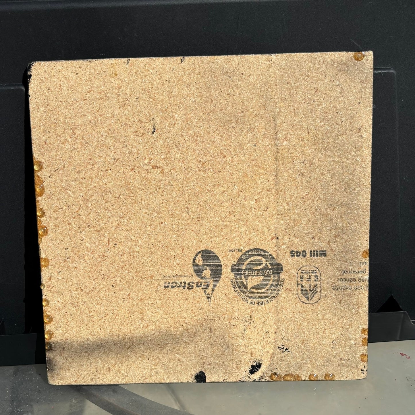 Vintage Brown - Resin Coated Chess Board