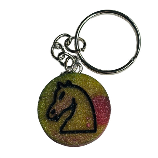 Mixed Knight - Handmade Resin Keychain