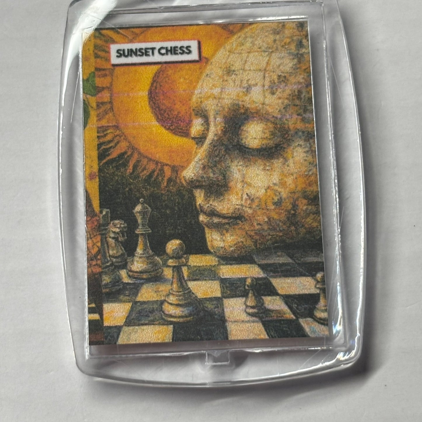 Sunkissed - Chess  Photo Keychain