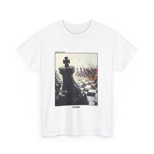 Castling - White Chess T Shirt