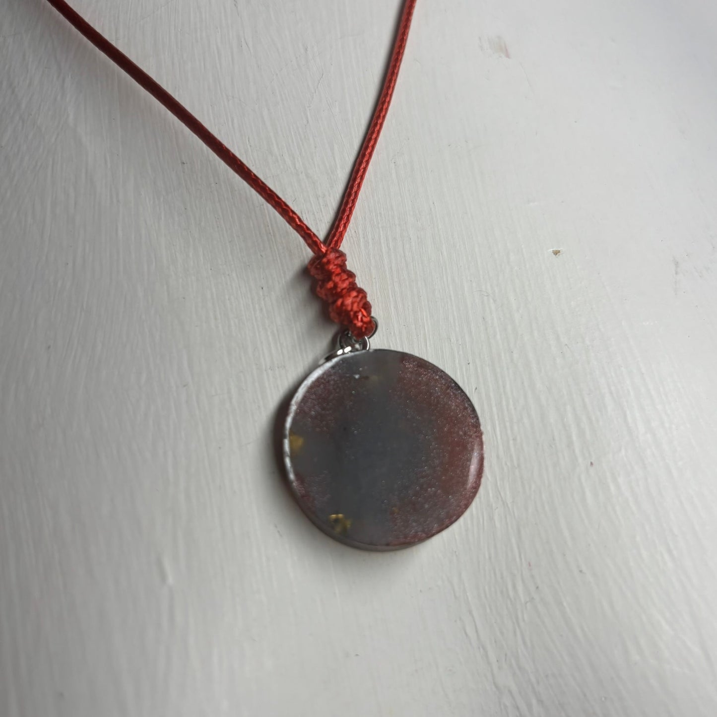 Royal Queen - Handmade Resin Chess Necklace