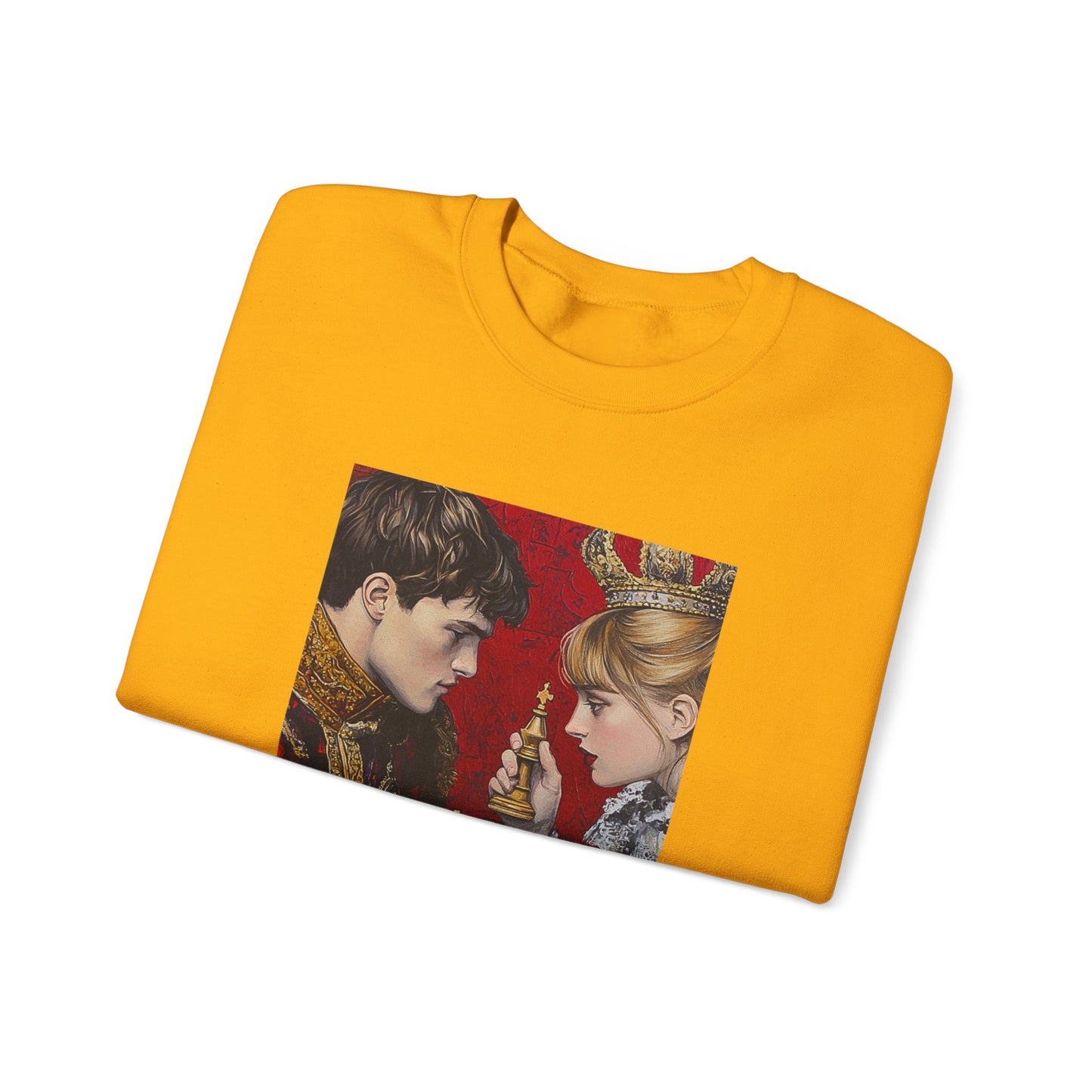Royal Children - Yellow Gold Chess Crewneck Sweater
