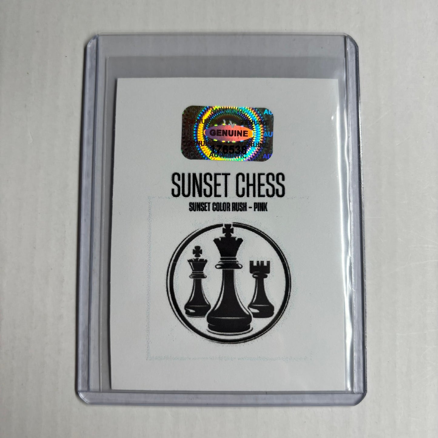 The Pink Collection Card