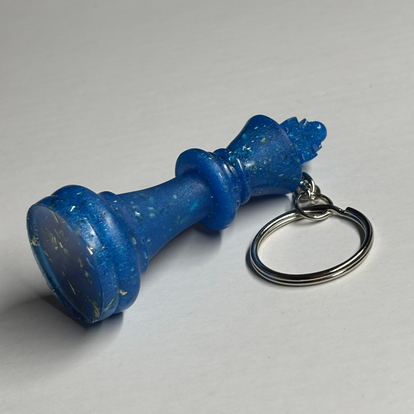 Blue King - Handmade Resin Keychain